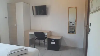 TV o dispositivi per l'intrattenimento presso Villa delle Fresie B&B