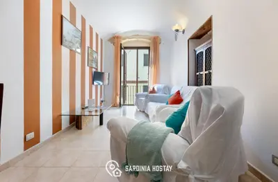 TV o dispositivi per l'intrattenimento presso Living Villanova Apartment