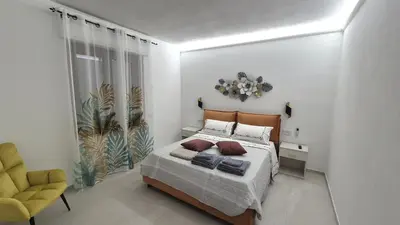 Letto o letti in una camera di Su Cerexinu