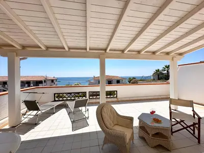 Balcone o terrazza di Casa La Magnolia Frontemare