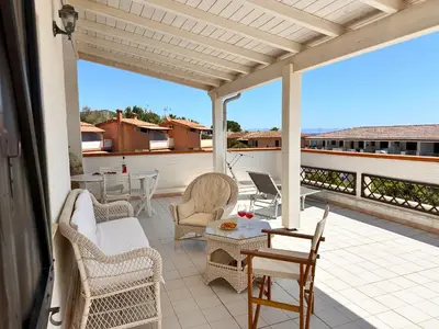 Balcone o terrazza di Casa La Magnolia Frontemare