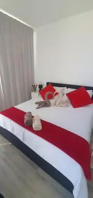 Letto o letti in una camera di ADom Belvedere