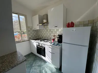 Cucina o angolo cottura di La Mimosa Bianca