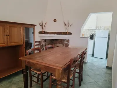 Cucina o angolo cottura di La Mimosa Bianca