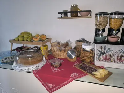 Cibo presso il bed & breakfast o nelle vicinanze