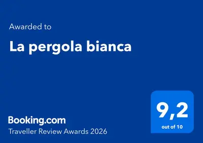 Certificato, attestato, insegna o altro documento esposto da La pergola bianca