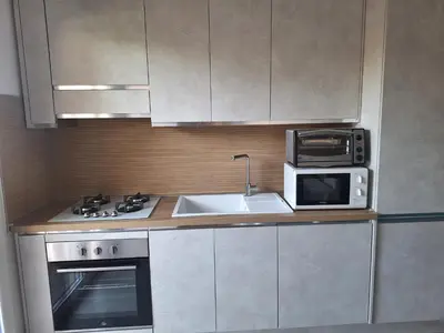 Cucina o angolo cottura di La pergola bianca