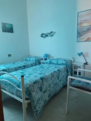 Letto o letti in una camera di La pergola bianca