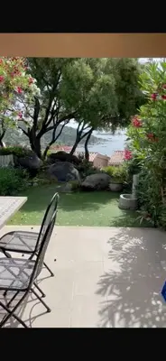 Paesaggio naturale nelle vicinanze della villa