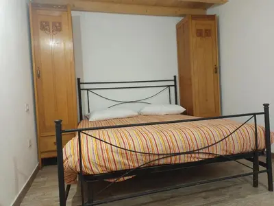 Letto o letti in una camera di Casa in campagna