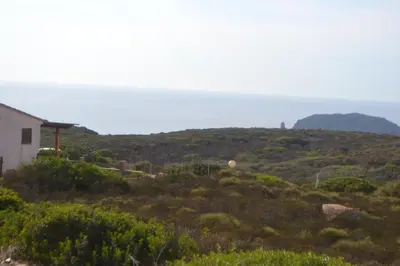 Paesaggio naturale nelle vicinanze della villa