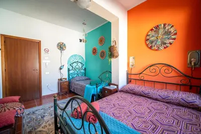 Letto o letti in una camera di Resonance Experience - Villa Escape Surrounded by Nature & Ancient Sites