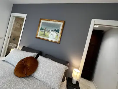 Letto o letti in una camera di Luxury Pisu Apartments