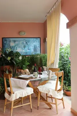 TV o dispositivi per l'intrattenimento presso Residenza i Fenicotteri