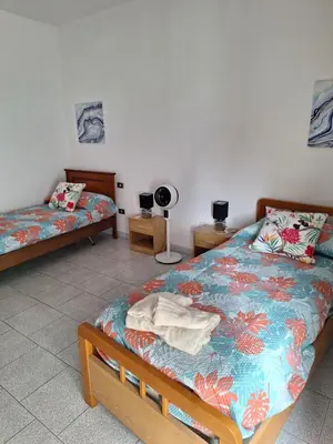 Letto o letti in una camera di Casa indipendente Adelina