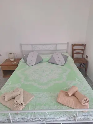 Letto o letti in una camera di Casa indipendente Adelina