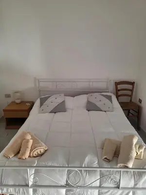 Letto o letti in una camera di Casa indipendente Adelina
