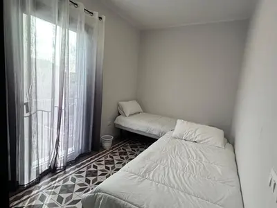 Letto o letti in una camera di Donnicalia