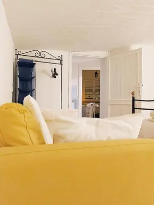 Letto o letti in una camera di Villa Anna 300 m dal mare