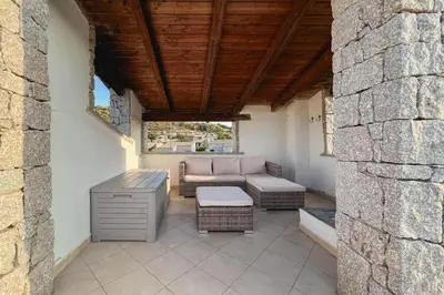 Balcone o terrazza di Villa Cala Sinzias