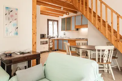 Cucina o angolo cottura di Villa Cala Sinzias