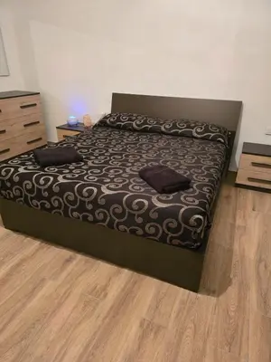 Letto o letti in una camera di Luxury Garden Flat