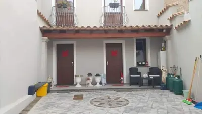 Planimetria di Casa stella e cuore con parcheggio