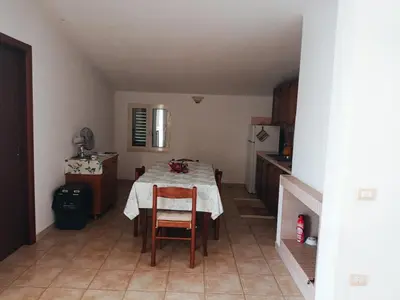 Area soggiorno di VILLALoddo4 Marina di Tertenia cap 08047 dietro Ristorante La Grotta
