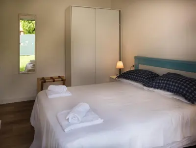 Letto o letti in una camera di Villa Costarei minipiscina