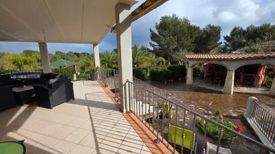 Balcone o terrazza di Villa Virginia Porto Pino