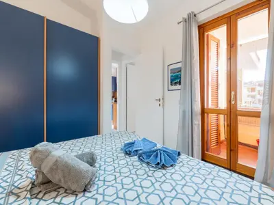 Letto o letti in una camera di Apartment Vanda by Interhome