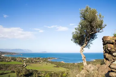Paesaggio naturale nelle vicinanze dell'appartamento