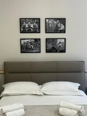 Letto o letti in una camera di Biviusu in Casteddu