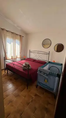 Letto o letti in una camera di Villa Birds