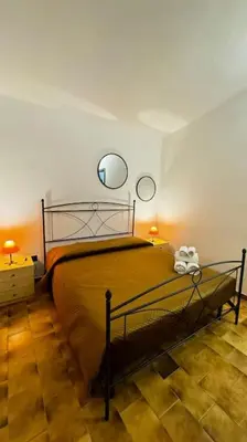 Letto o letti in una camera di Villa Birds