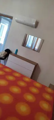 Letto o letti in una camera di Casa Adele