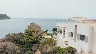 Paesaggio naturale nelle vicinanze della villa