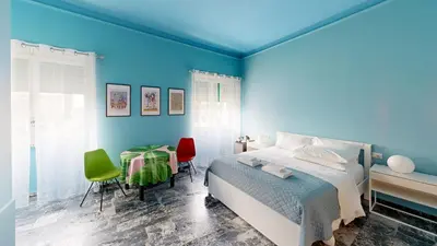 Letto o letti in una camera di Apartment Sonnino 37