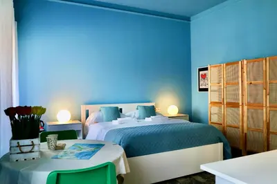 Letto o letti in una camera di Apartment Sonnino 37