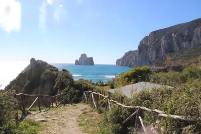 Paesaggio naturale nelle vicinanze dell'affittacamere