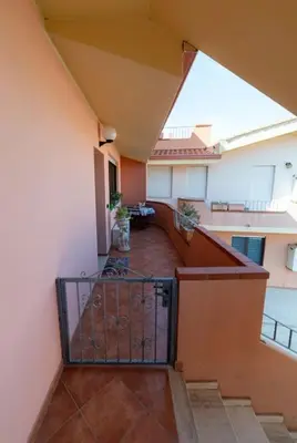 Balcone o terrazza di guest house La Vernaccia
