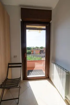 Balcone o terrazza di guest house La Vernaccia