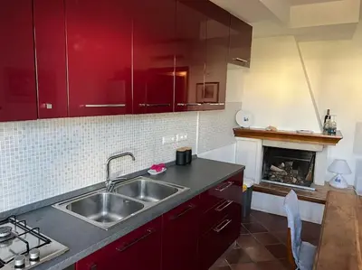Cucina o angolo cottura di Un luogo sospeso nel tempo