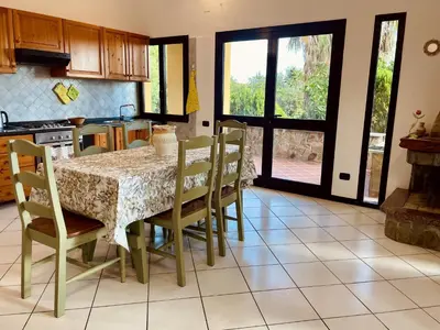 Cucina o angolo cottura di Villa Giulia