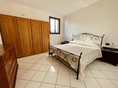 Letto o letti in una camera di Villa Giulia