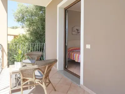 Balcone o terrazza di B&B I Colori di Chia