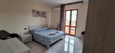 Letto o letti in una camera di Mara casa vacanza