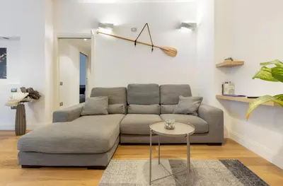 Area soggiorno di GuestHost - Casa Domu de Jana in Cagliari!