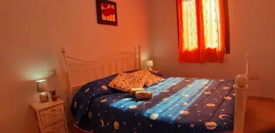 Letto o letti in una camera di Il Girasole