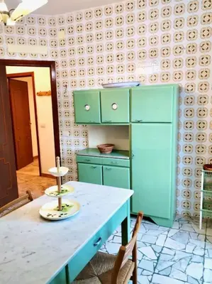 Cucina o angolo cottura di Residenza Le Scalette - Appartamento piano terra con affaccio primo piano